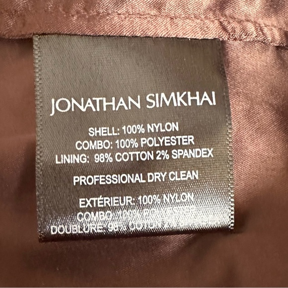 Jonathan Simkhai The Jillian Sequin Midi Dress in Chocolate Brown - Picture 13 of 13